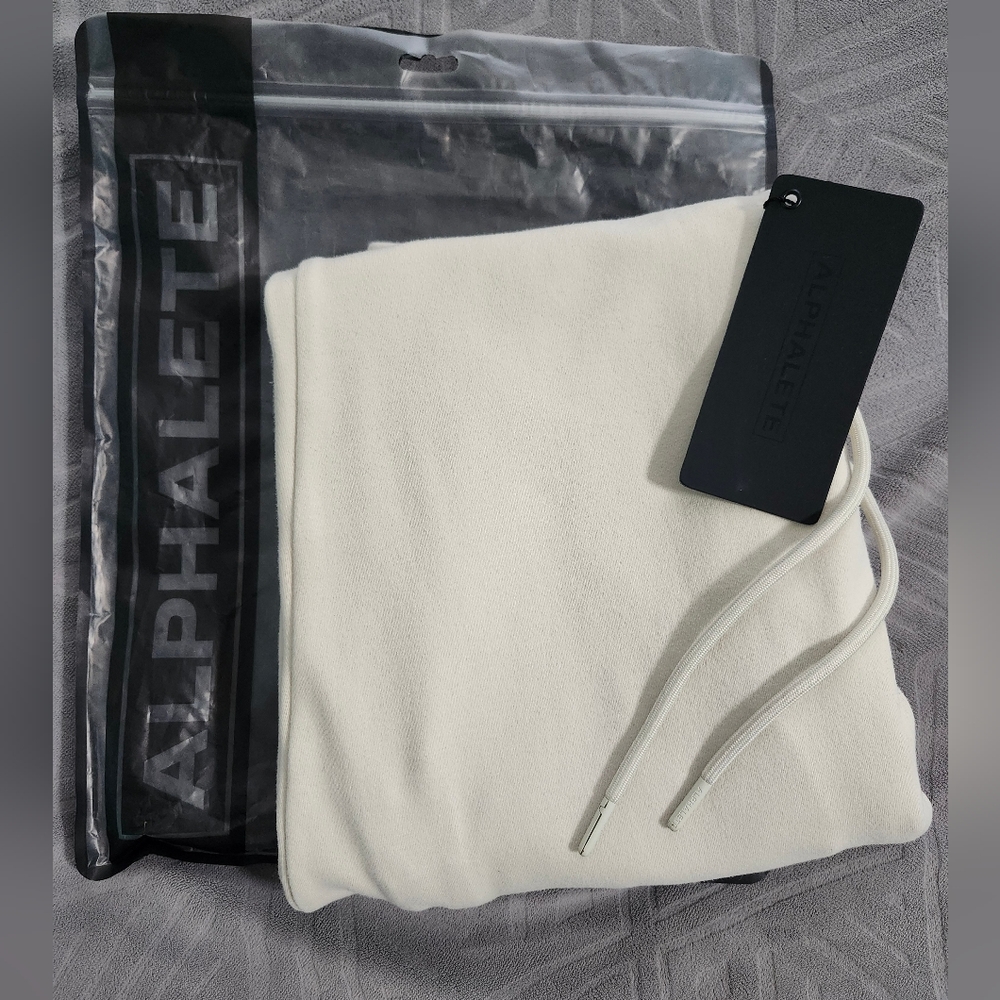 Alphalete Off-White Mens Joggers